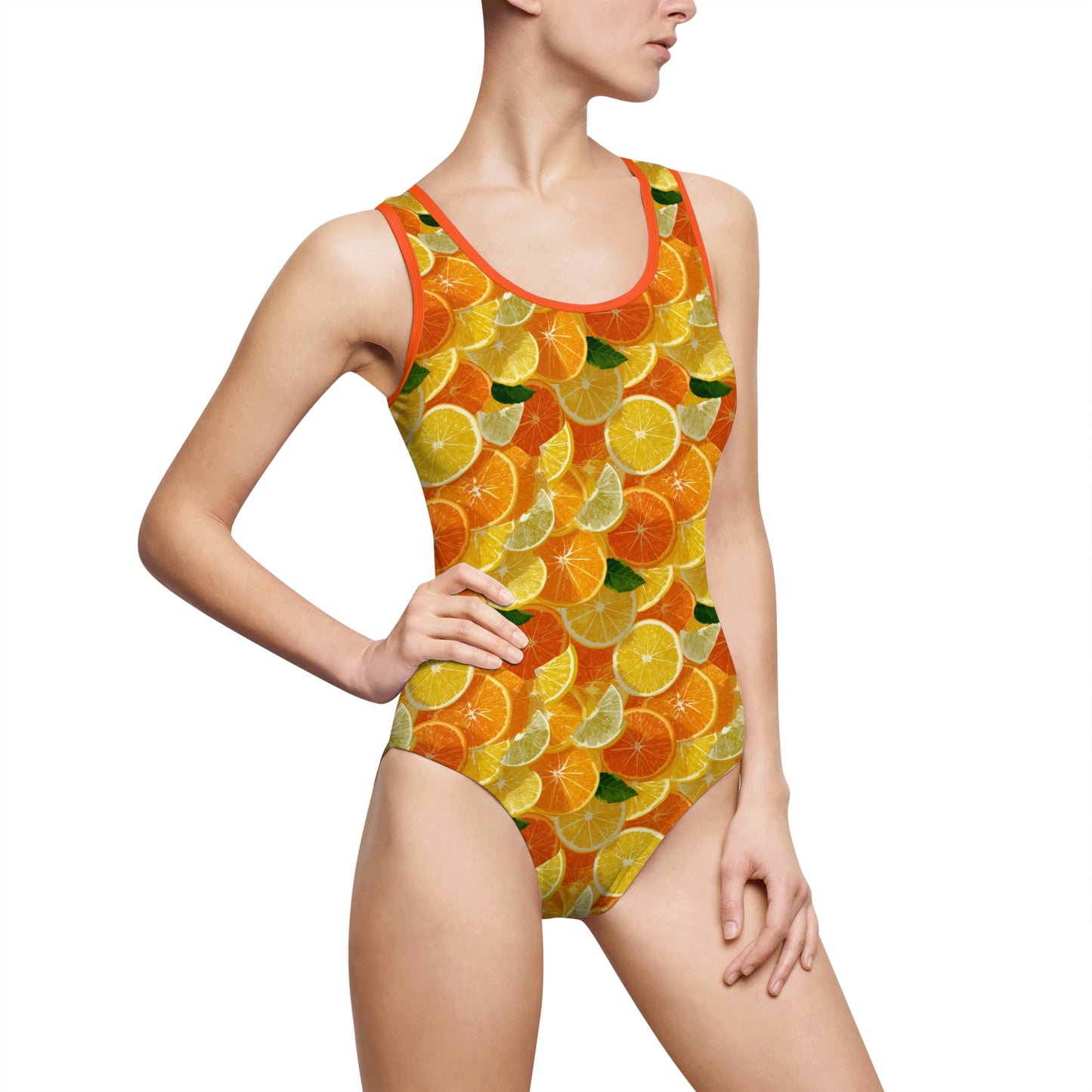 Oranges & Lemons Digital Pattern – Seamless Citrus Print with Commercial Use